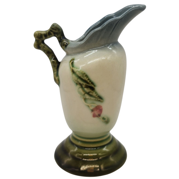 Vintage Hull 6” Tall Woodland Art Pottery Vase Ewer Jug Pitcher - Picture 1 of 8